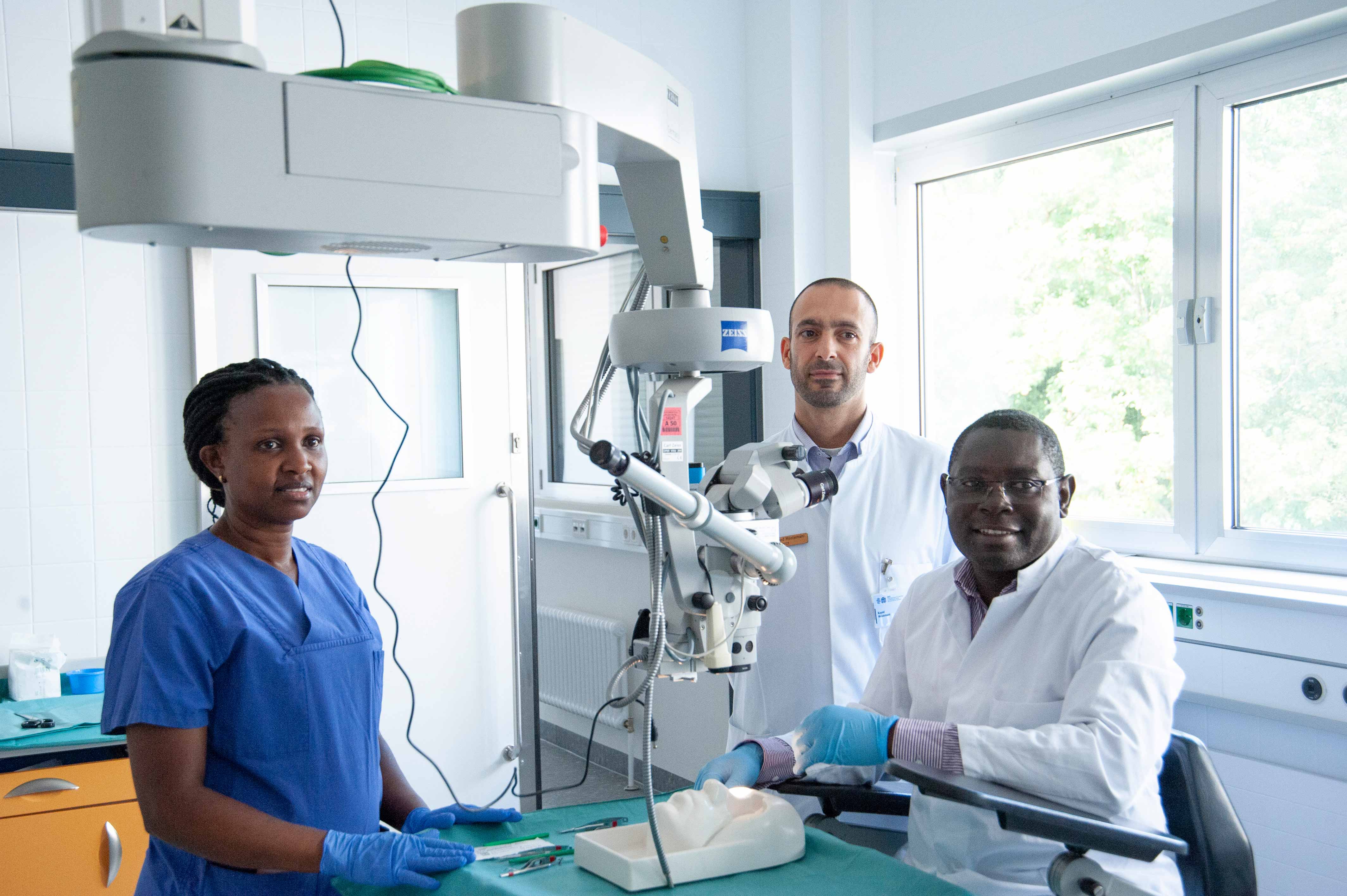 Start des Austauschprogramms zwischen der Homburger Universitäts-Augenklinik und dem Mengo Hospital in Uganda
